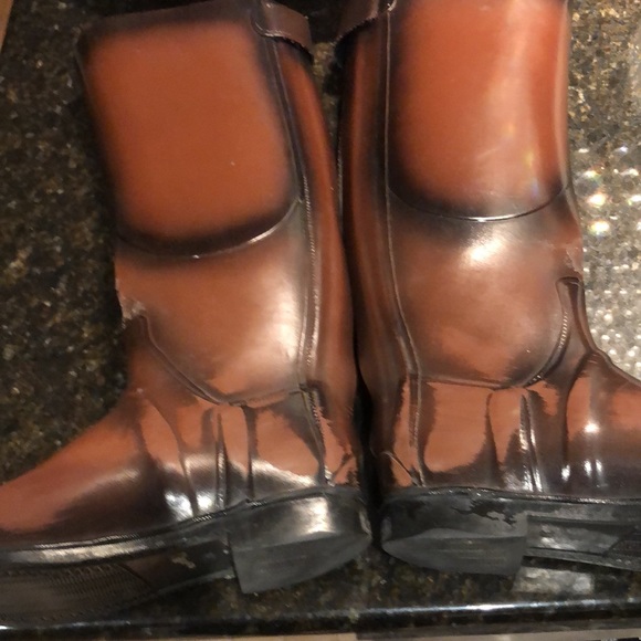 🇺🇸 Burberry Brown Rain ☔️ Boots US 8 - !!marked 39!! - Picture 10 of 16